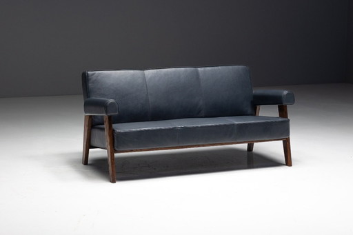 Divano Bridge di Le Corbusier e Pierre Jeanneret, India, anni '50