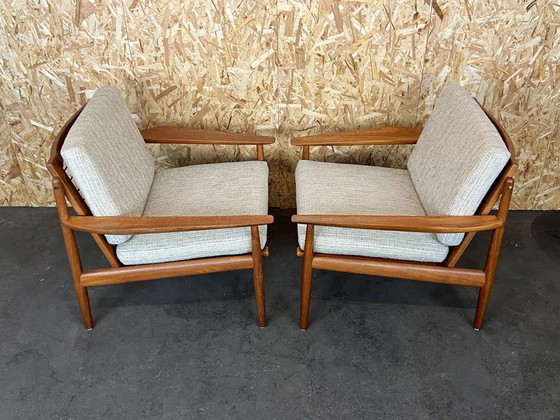 Image 1 of 2x 60s 70s teak Easy Chair Svend Aage Eriksen For Glostrup Design