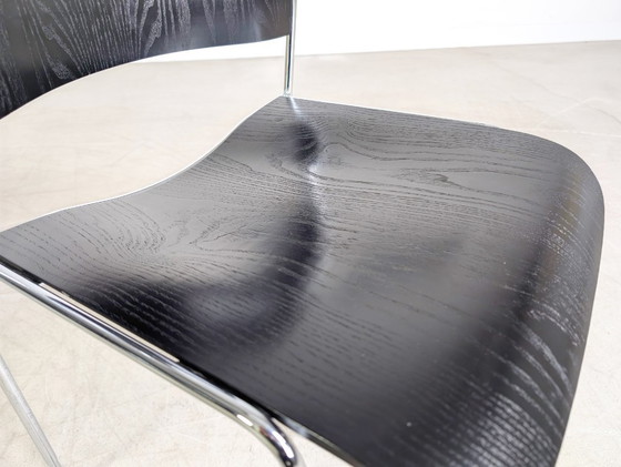 Image 1 of Originele set van 4 Howe 40/4 stoelen David Rowland Midcentury stapelstoel