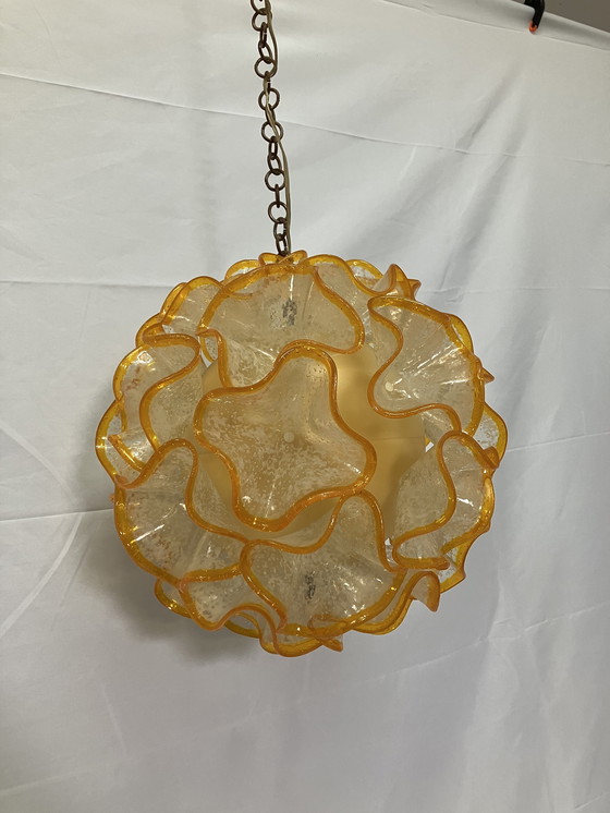 Image 1 of Lampada a sospensione italiana vintage con ciotole stampate in plastica