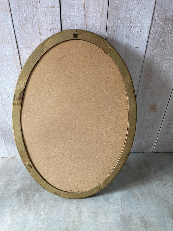 Miroir Ovale Ancien – Glass, Wood (photo 8 of 10)