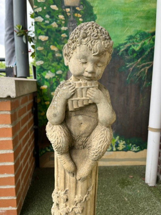 2 estatuas de jardín