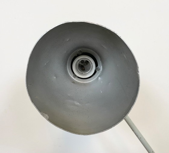 Image 1 of Lampada da tavolo industriale nera di Elektrosvit, anni '70
