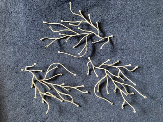 Image 1 of Vitra Algues wall decoration 45 pieces white