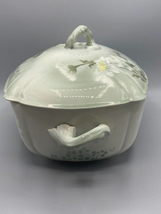 Potager couvert Art Nouveau Mireille Keller & Guérin Lunéville – Objets déco, Ceramic (photo 5 of 10)