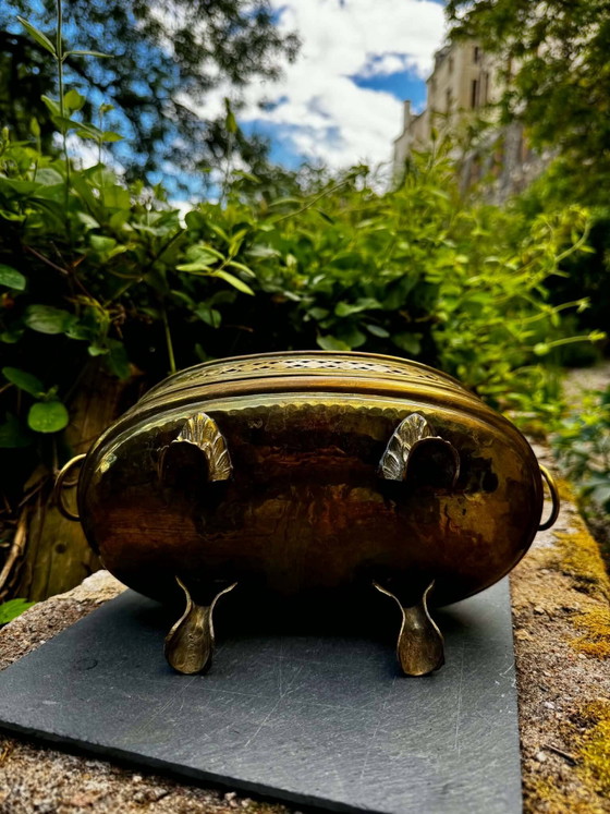 Jardinera león de latón barroca siglo XIX – Macetas, Brass, Barok (photo 4 of 5)