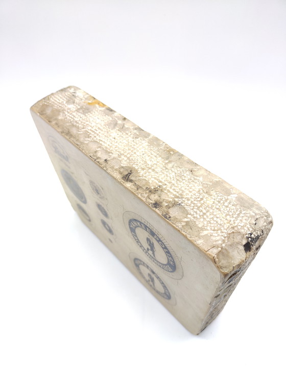 Image 1 of Advertising sign printing plate 1920 - Yankee Polish patent leather shoe care