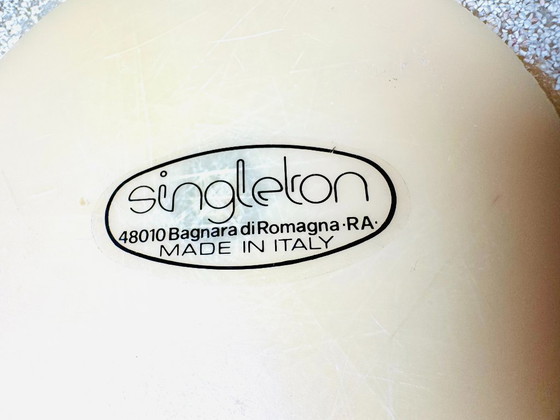 Image 1 of Excepcional conjunto de 5 rocas lunares «Dora» de André Cazenave para Singleton, Italia, década de 1960