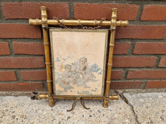 Image 1 of Magnifique miroir ancien