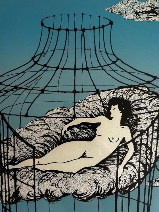 Image 1 of Litografia "Bel Oiseau" 1970