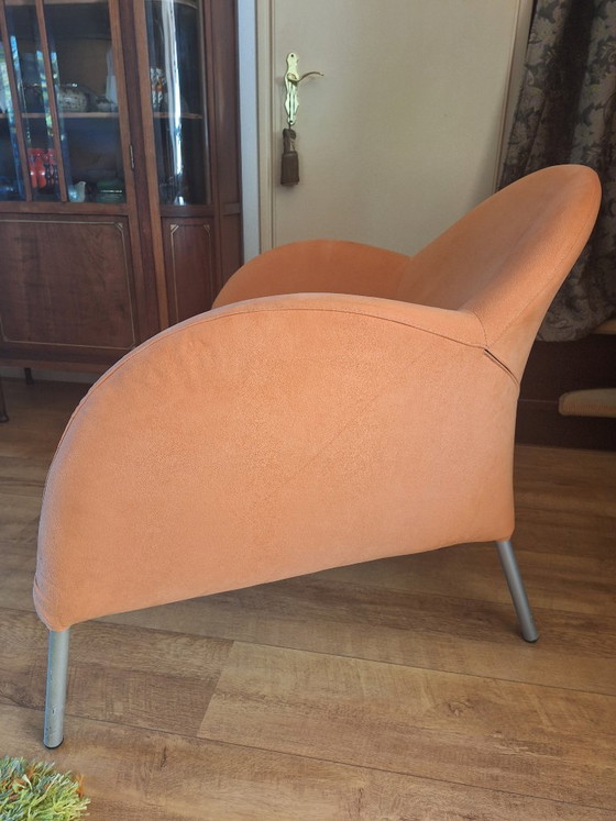 Gerard van den Berg Liebessitze, Unikat, Stoff, Metall, Orange, Modern (Foto 5 von 8)