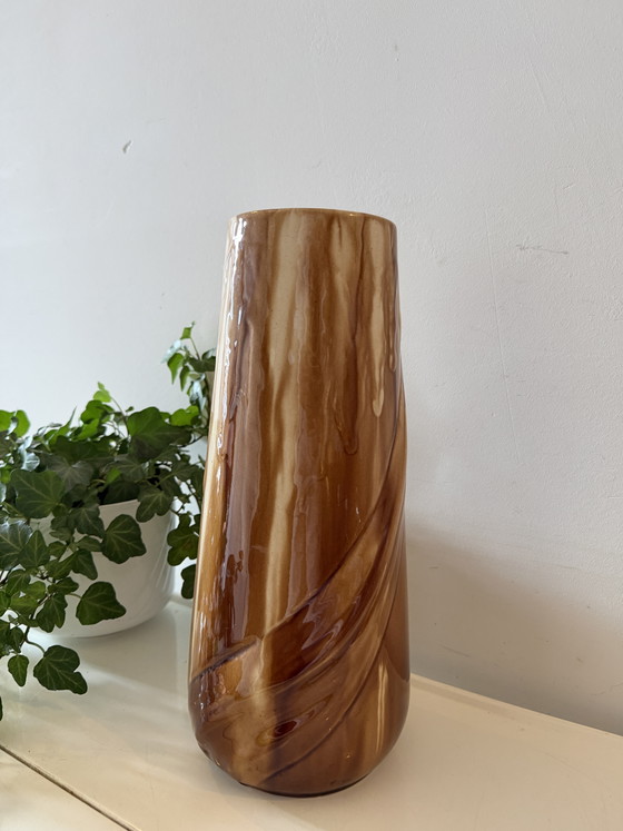 Mid Century Ceramic Vase (photo 4 of 6)