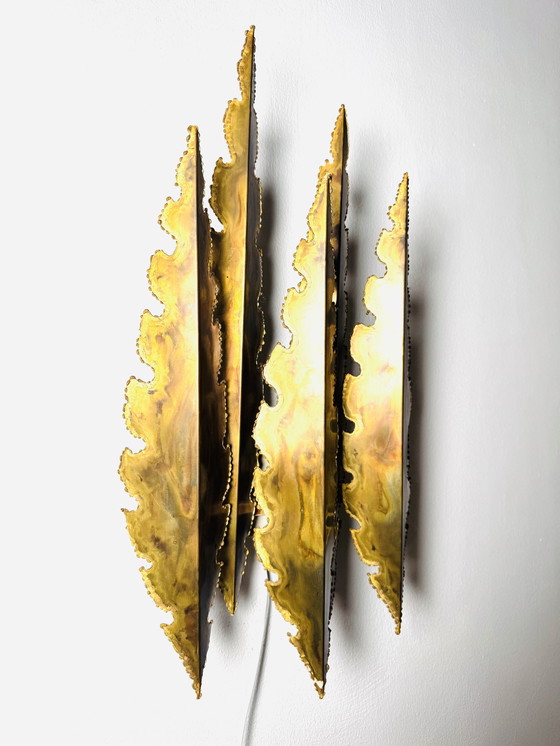 Image 1 of BRUTALIST WALL LIGHT BY SVEND AAGE HOLM-SØRENSEN FOR HOLM-SØRENSEN & CO, DENMARK, 1960s