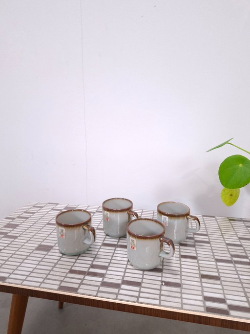 Juego de tazas de café de porcelana danesa Desirée Denmark, juego 1