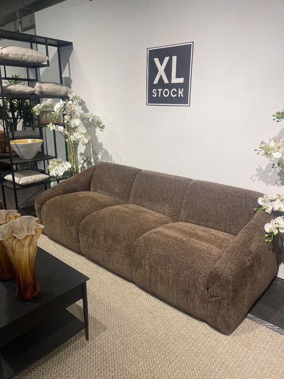 Image 1 of Sofá de 3 plazas XL STOCK marrón