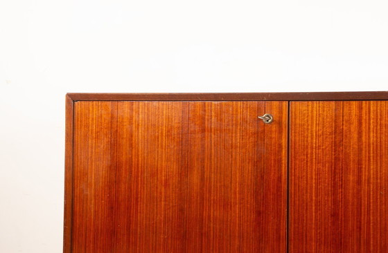 Image 1 of Modernist sideboard, 180 cm, French style in rosewood by Tricoire and Vecchione, TV unit 1960.