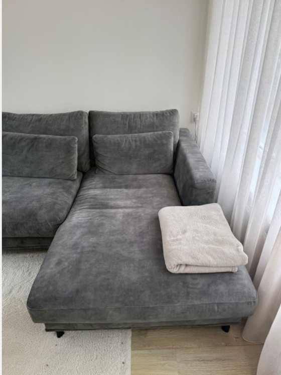 Sevn Loungebank Carmen – Hoekbanken, Metal, Velvet (photo 2 of 6)