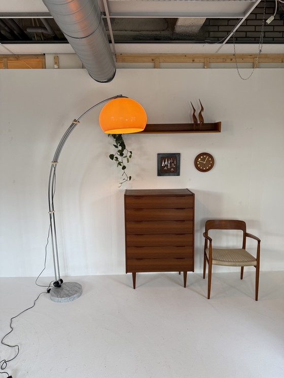 Image 1 of Lampada ad arco spaziale vintage XL anni '70