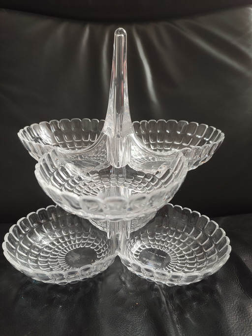 Guzzini Etagère bowl Pio & Tito Toso 2x Transparente entremeses tapas aperitivo snacks snacks