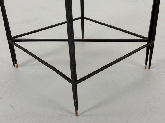 Image 1 of Tavolini angolari per divani di Mathieu Matégot - anni '50