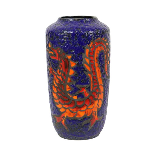 Vase dragon extrêmement rare Scheurich