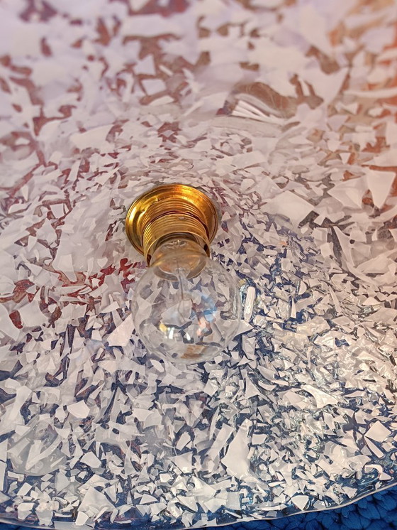 Image 1 of Lustre MURANO à hauteur réglable / Effet glace lumineux Sylcom Nouveau