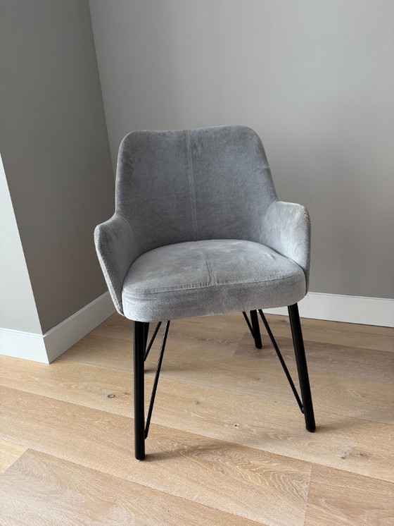 Image 1 of 6 chaises de salle à manger de luxe