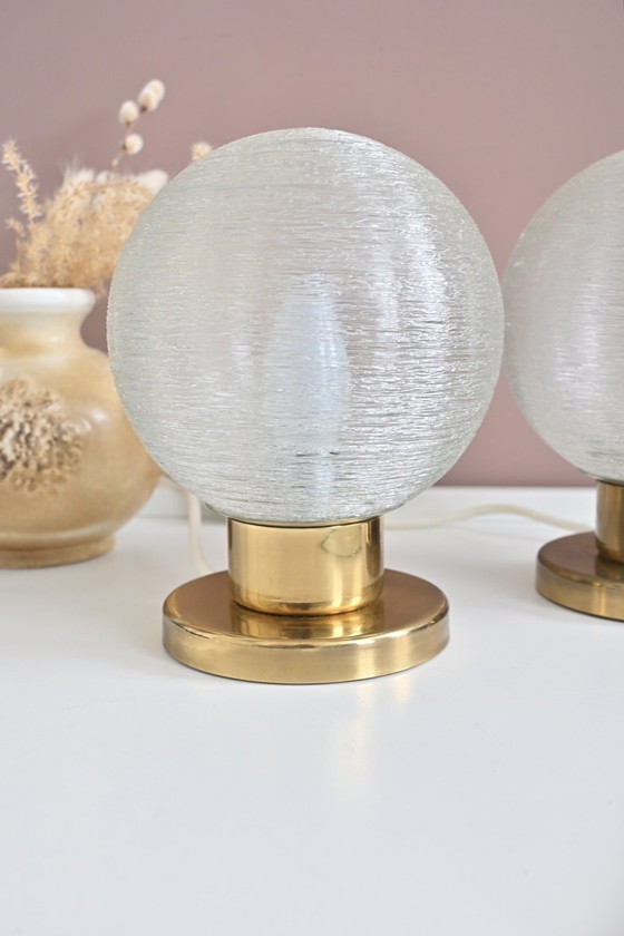 Image 1 of Ensemble de lampes de table vintage Doria Leuchten