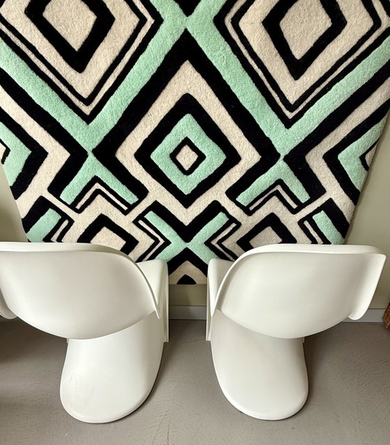 Image 1 of Verner Panton Designer Chairs, 2 pieces