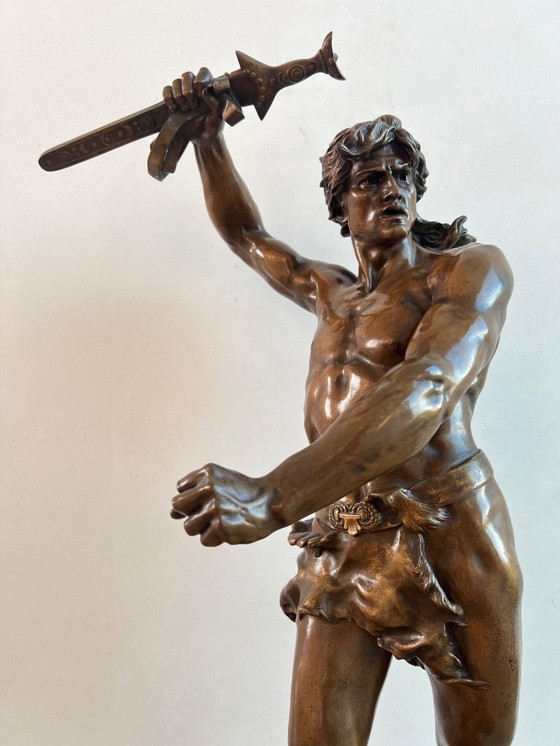 Image 1 of Bronze statue Vae Victis - Henri Gauquié