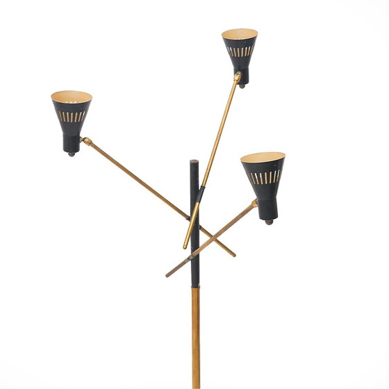 Image 1 of Stehleuchte mit 3 Armen, 1950er Jahre