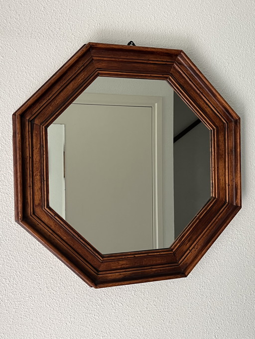 Miroir vintage à 8 angles