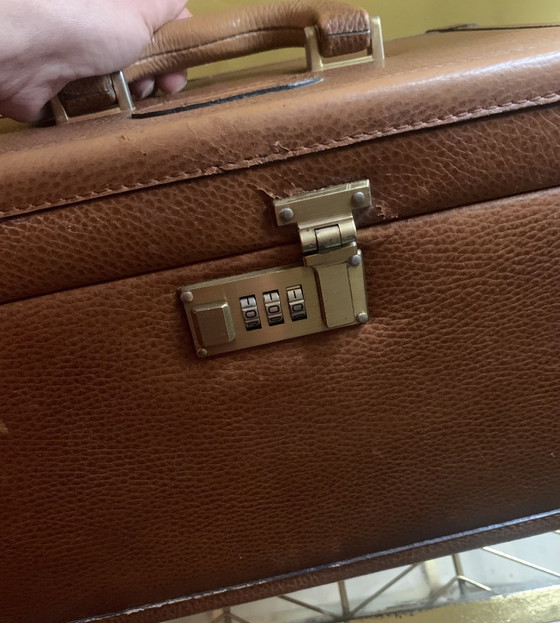 Iconique Vanity-case LANCEL modèle Kevin - années 70, Autres sacs, Marron (photo 2 sur 13)