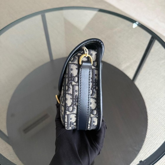 Image 1 of DIOR BOBBY MEDIUM - 22 CM MONOGRAMMA CON FINITURE DORATE