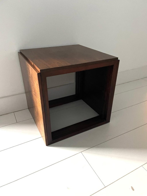 Kai Kristiansen Rosewood 'Cube' Nesting Tables For Vildberg Møbelfabrik