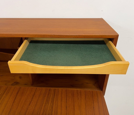 Image 1 of Teak Bar Cabinet By Kai Kristiansen For Feldballes, 1960s