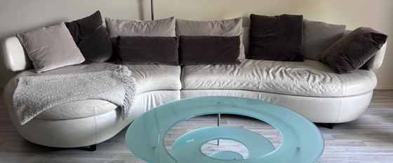Divano in pelle Natuzzi in due parti – Divani 3 posti (photo 5 of 5)