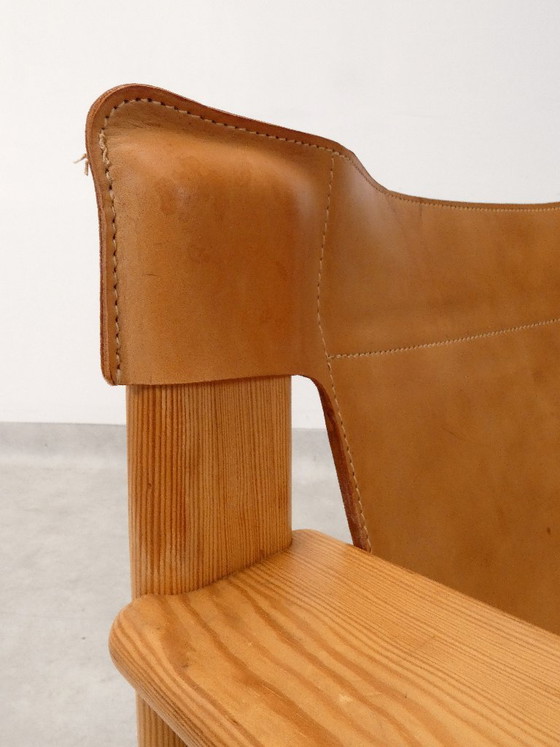 Natura Sessel von Karin Mobring - Ikea, Holz, Leder, Braun, Scandinavian (Foto 6 von 15)