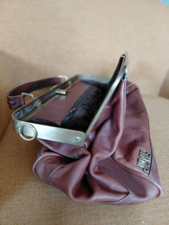 JEMS Borsa vintage in pelle con chiusura a scatto / Borsa da medico – Altre borse (photo 3 of 8)
