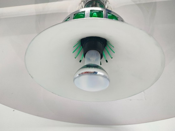 Image 1 of Rare Massive 1970s design pendant lamp (height adjustable)