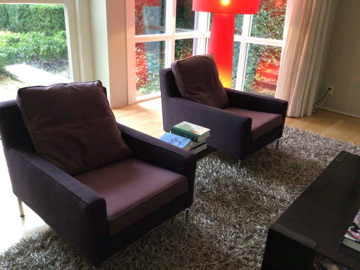2x Zanotta stoelen