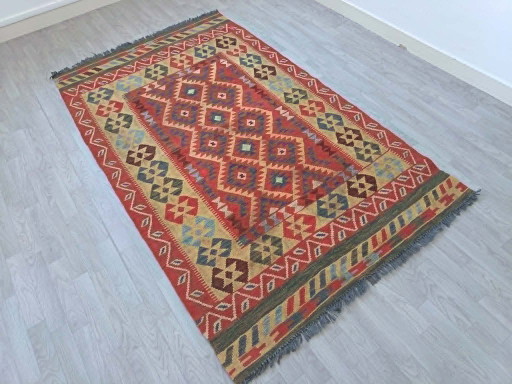 Handgemaakte Perzische Kilim Gashqai
