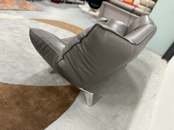 Image 1 of Canapé 3 places Leolux Tango en cuir gris