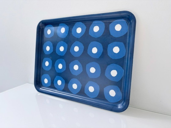 Bandeja IKEA PILLERSTARR, diseño gráfico azul, Accesorios de mesa, Plástico, Modern (foto 4 de 14)