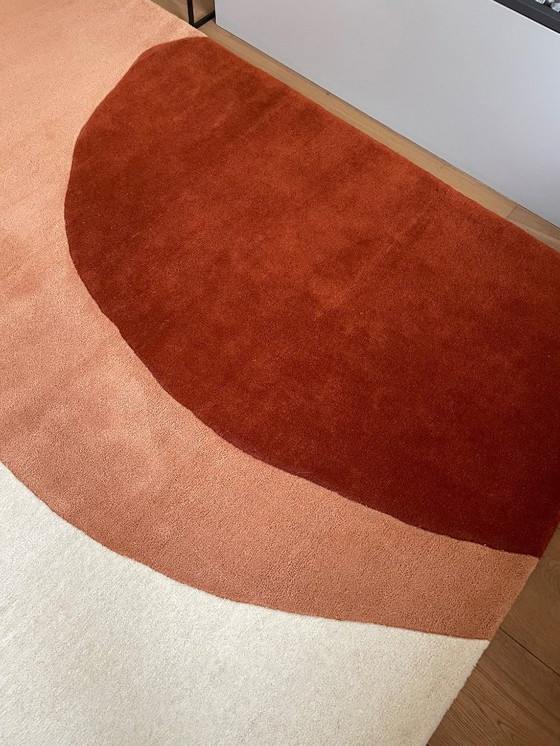 Image 1 of Tapis carré moderne neuf 214 x 214