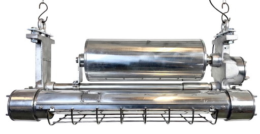 Lampadario industriale giapponese a sospensione di Kokosha Osaka, anni '80