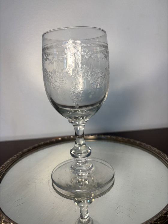 Vaso de agua Meisenthal, principios del siglo XX – Vasos y jarras, Crystal (photo 11 of 11)