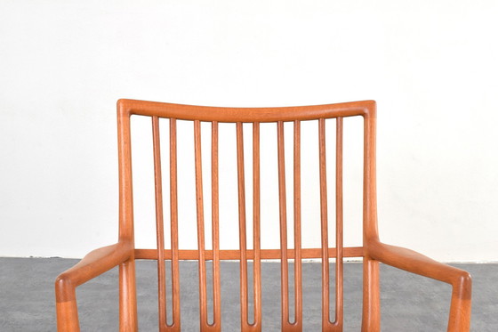 Image 1 of Chaise à bascule ML33 en chêne par Hans J. Wegner pour A/S Mikael Laursen, années 1950