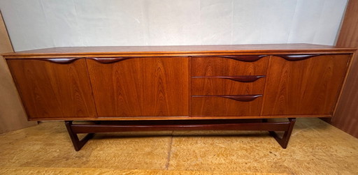 Mid-Century Retro Vintage Teak "Long John" Sideboard by William Lawrence, 1960  Iconic British Design – Elegant, Functional,