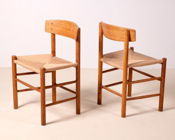 Image 1 of 6x Børge Mogensen J39 en roble, FDB Møbler 1963